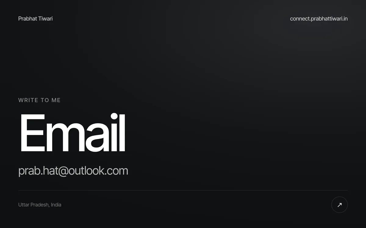 Email, screen 1